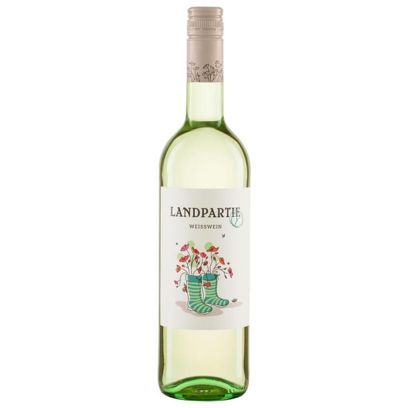 Landpartie Bio Weißwein Cuvée trocken 0,75l